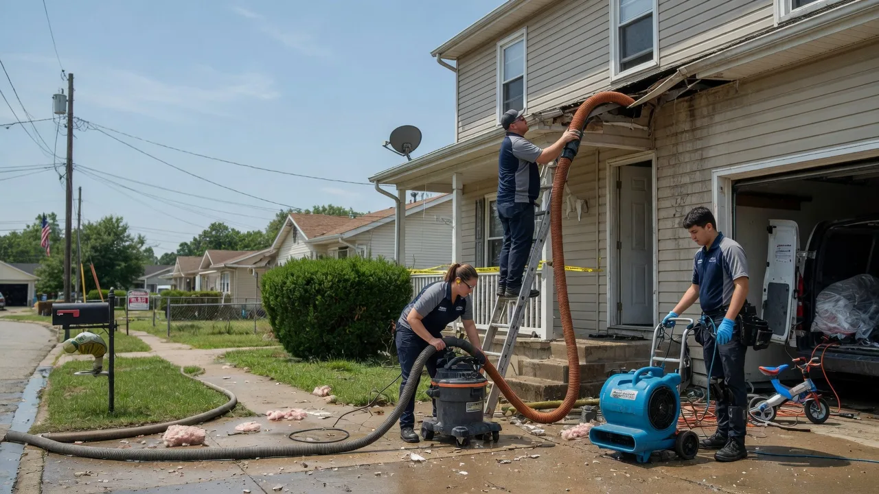 Water Damage Restoration in Fittstown, OK near me
